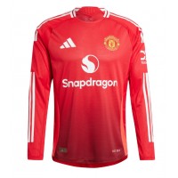 Camiseta Manchester United Primera Equipación Replica 2024-25 mangas largas